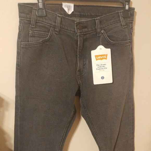Levi's Levis 505 Cropped Gray Wash Jeans Tag 26